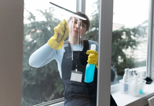 Nettoyage de vitres intérieures et extérieures à Réaux sur Trèfle